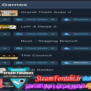 فروش اکانت استیم کد 6547