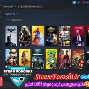 فروش اکانت استیم کد 6582