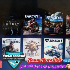 فروش اکانت استیم کد 6583