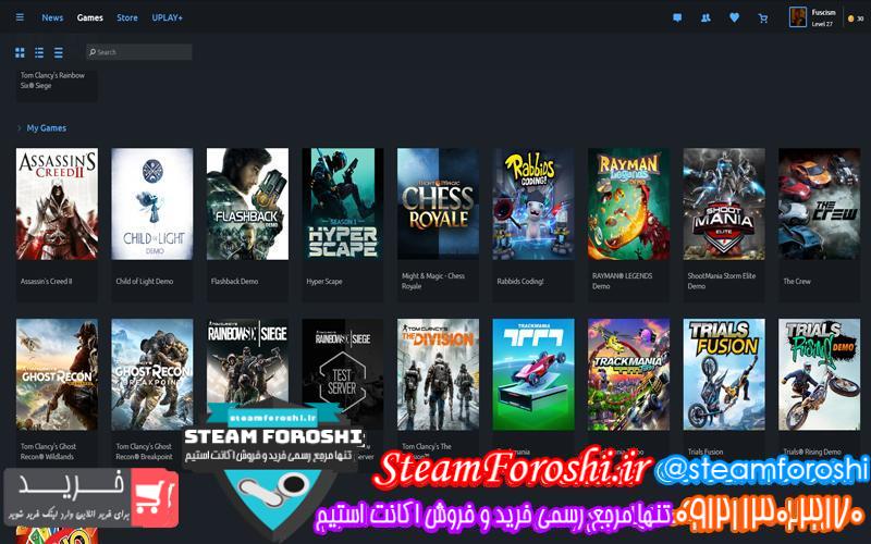 فروش اکانت استیم کد 6588