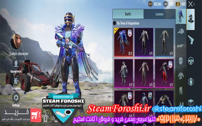 فروش اکانت پابجی کد 6621