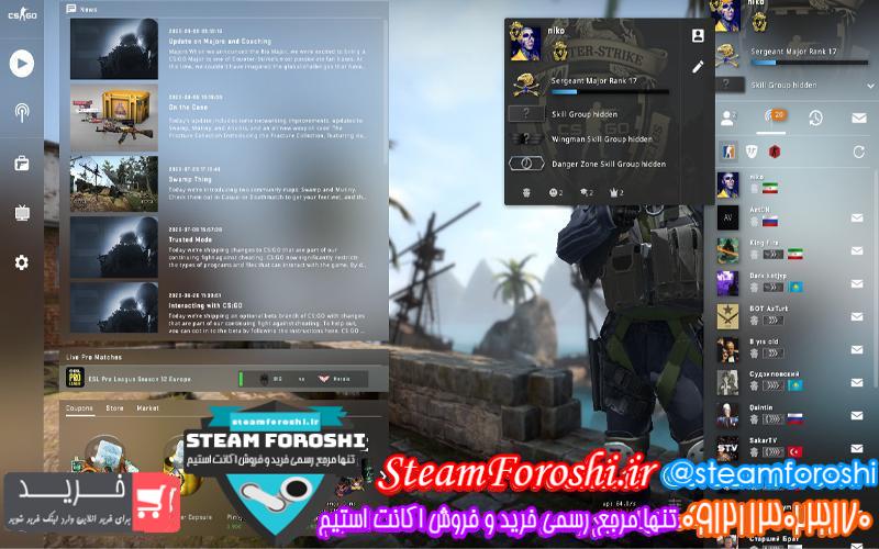 فروش اکانت استیم کد 6625