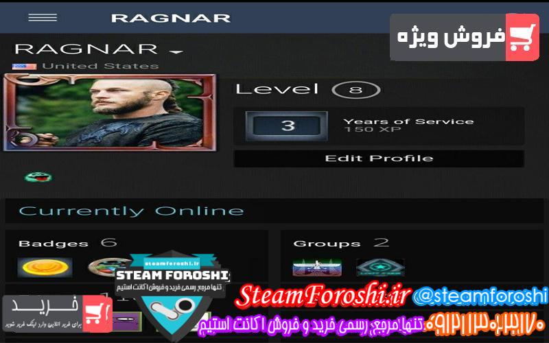 فروش اکانت استیم کد 6635