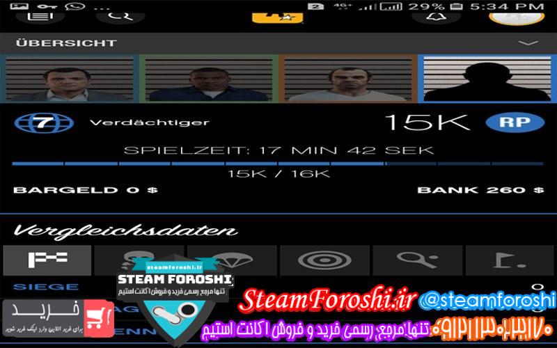 فروش اکانت استیم کد 6656