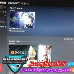 فروش اکانت استیم کد 6745