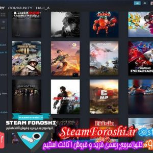 فروش اکانت استیم کد 6757