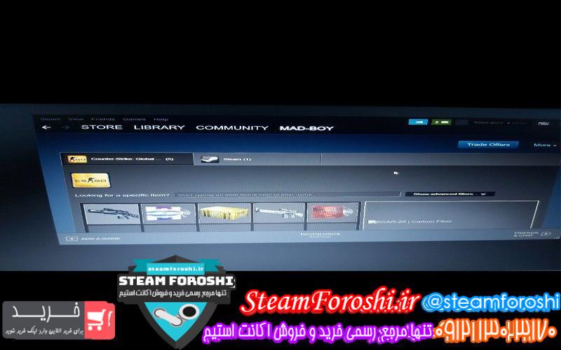 فروش اکانت cs go کد 6790