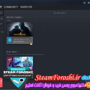 فروش اکانت استیم کد 6799