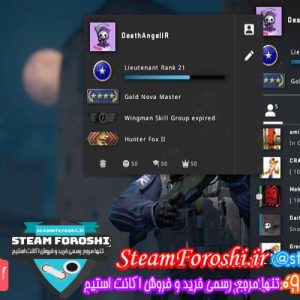 فروش اکانت cs go کد 6802