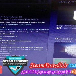 فروش اکانت استیم کد 6813