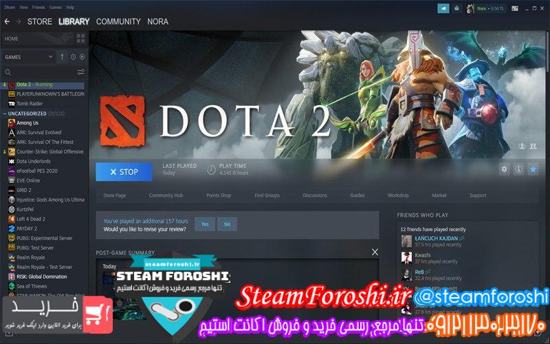 فروش اکانت استیم کد 6826