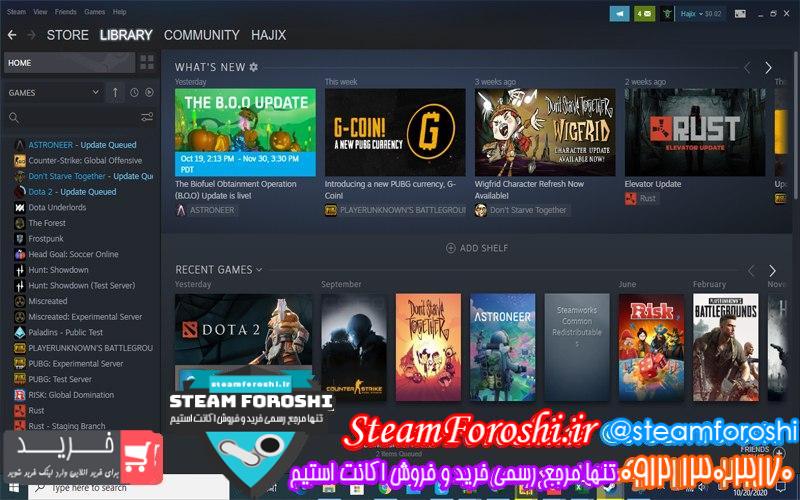 فروش اکانت استیم کد 6844