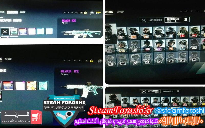 فروش اکانت استیم کد 6845