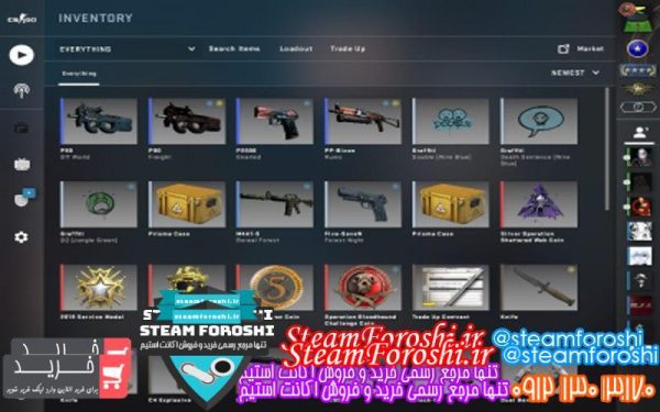 فروش اکانت cs go کد 6857