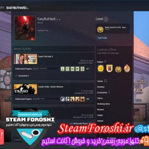 فروش اکانت استیم کد 6895