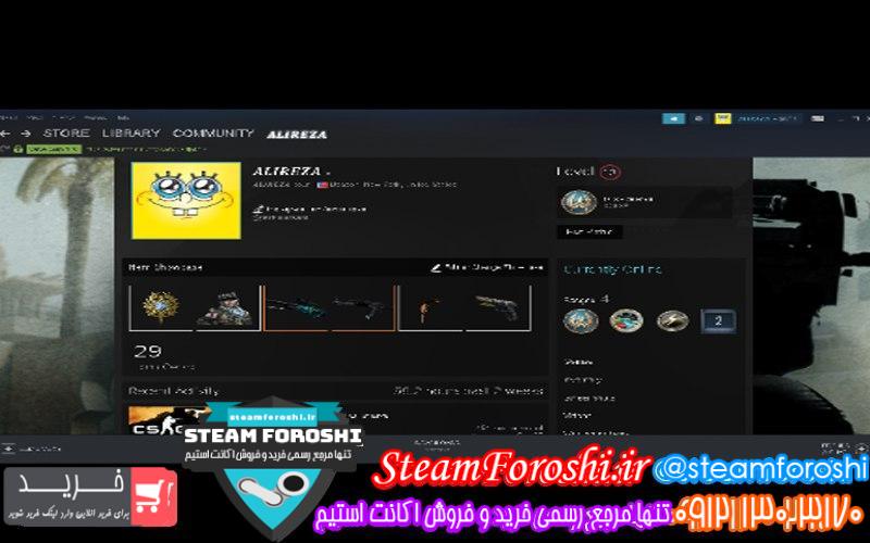 فروش اکانت cs go کد 6919