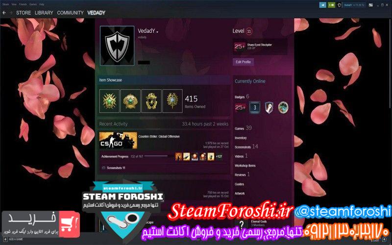 فروش اکانت استیم کد 6924