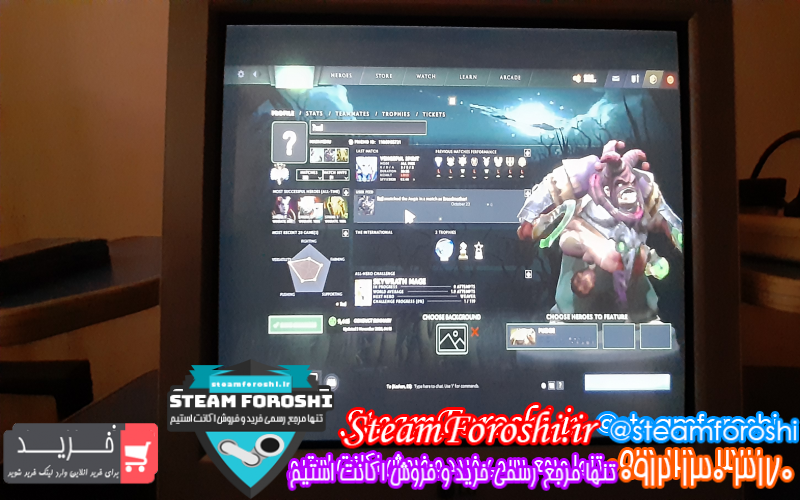 فروش اکانت دوتا ۲ کد ۷۰۲۱