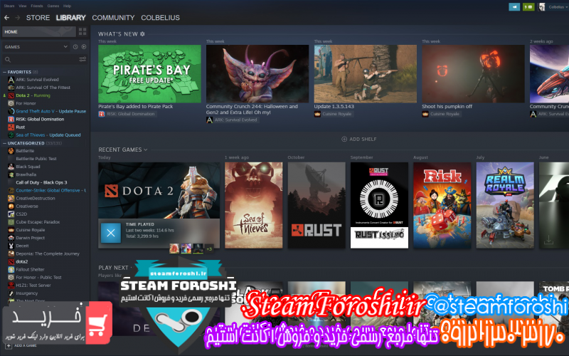 فروش اکانت استیم کد ۷۰۳۸