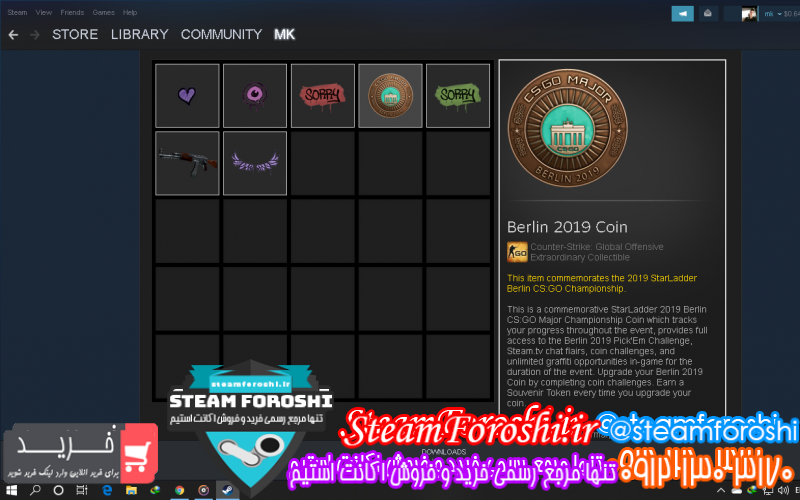 فروش اکانت استیم کد ۷۹۷۵