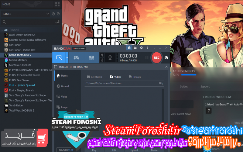 فروش اکانت استیم کد ۷۹۸۰