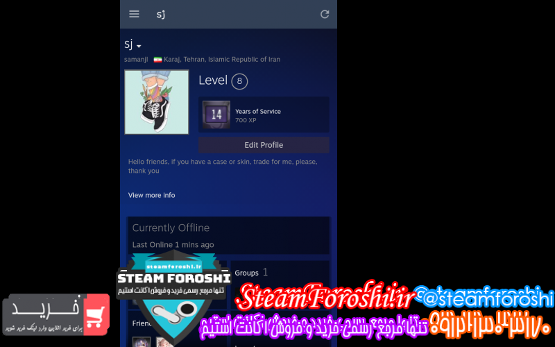 فروش اکانت استیم کد ۸۰۲۱