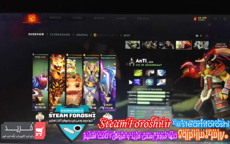 فروش اکانت استیم کد ۸۰۲۲