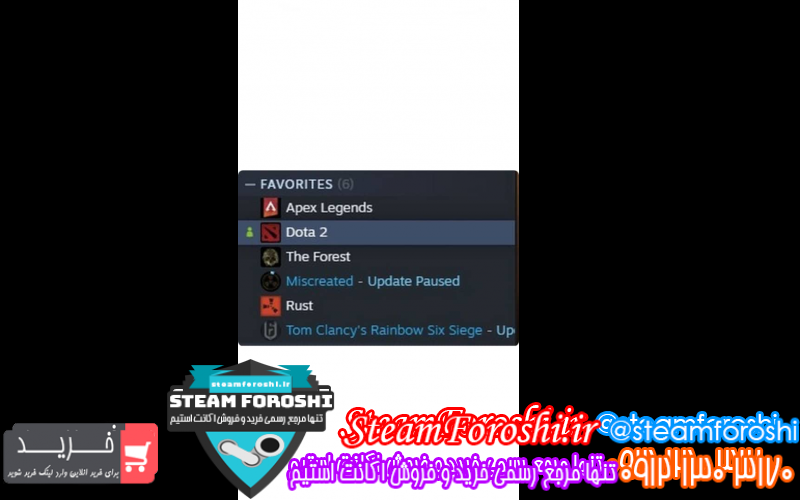 فروش اکانت استیم کد ۷۸۲۸