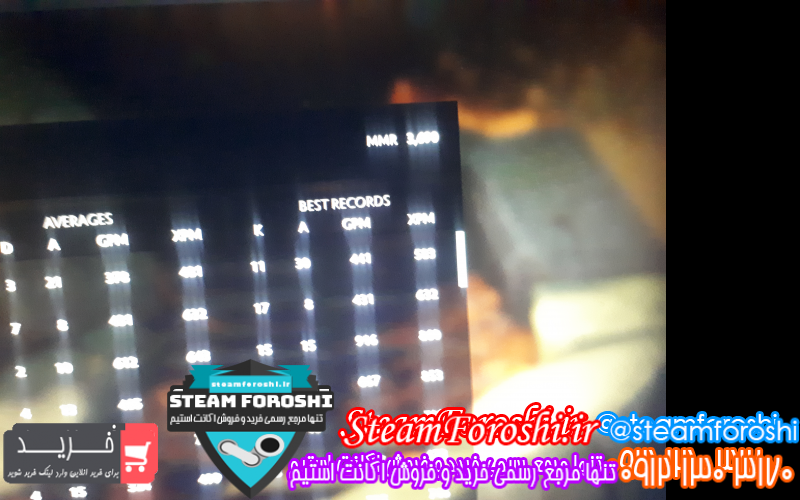 فروش اکانت دوتا ۲ کد ۸۱۱۱