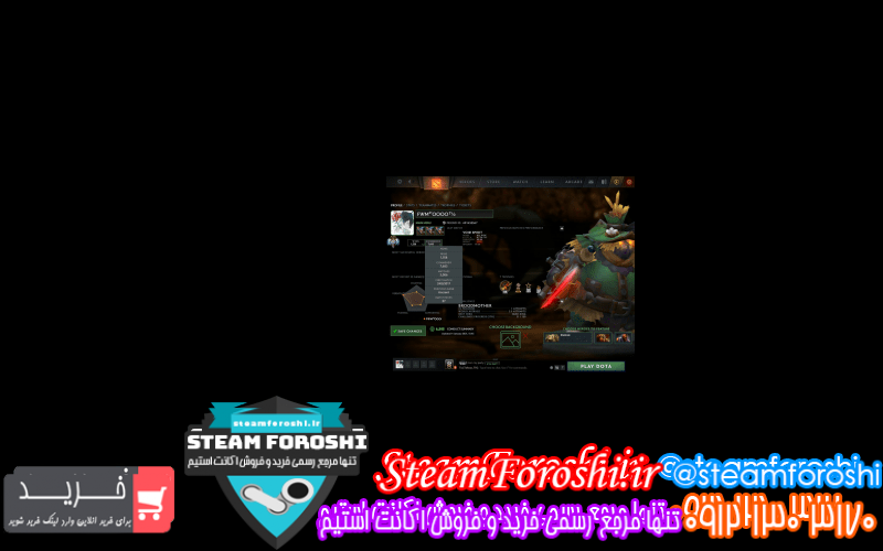 فروش اکانت دوتا ۲ کد ۷۹۱۱