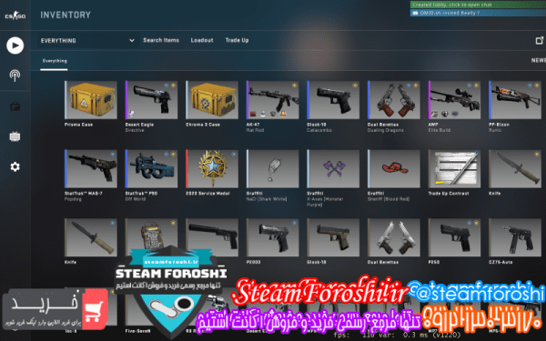 فروش اکانت cs go کد ۷۹۳۹