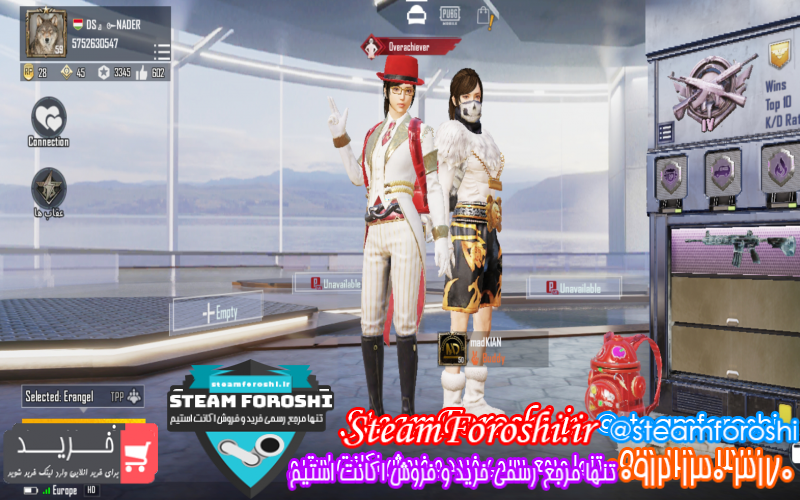 فروش اکانت دوتا ۲ کد ۸۱۳۲