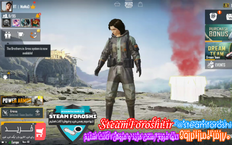 فروش اکانت پابجی کد ۸۰۸۴