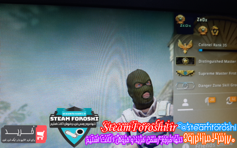 فروش اکانت cs go کد ۸۱۸۰