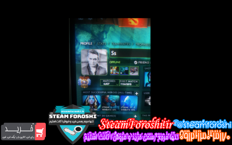 فروش اکانت استیم کد ۸۱۹۱