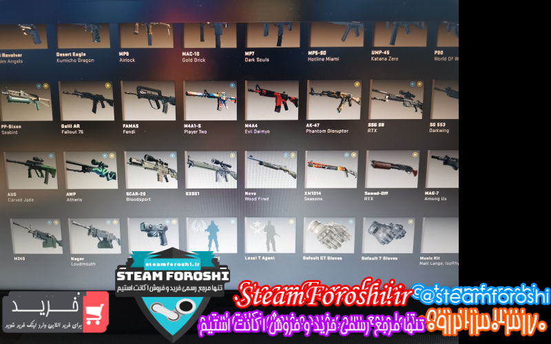 فروش اکانت cs go کد ۸۲۱۰