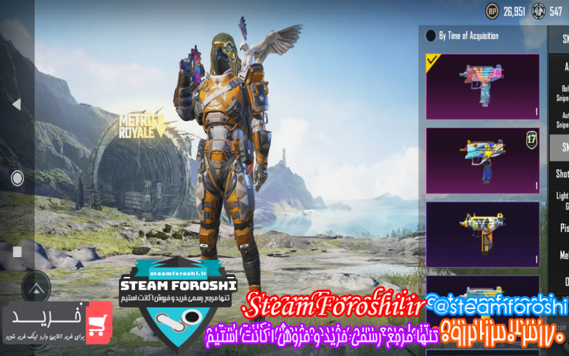 فروش اکانت پابجی کد ۹۰۰۳