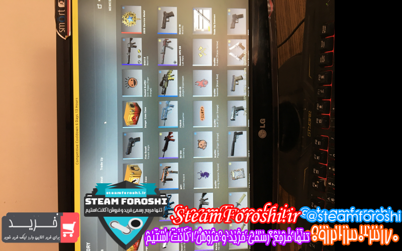 فروش اکانت cs go کد ۸۱۰۱