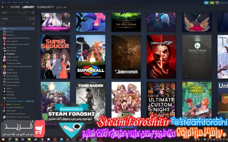 فروش اکانت استیم کد ۹۰۲۴