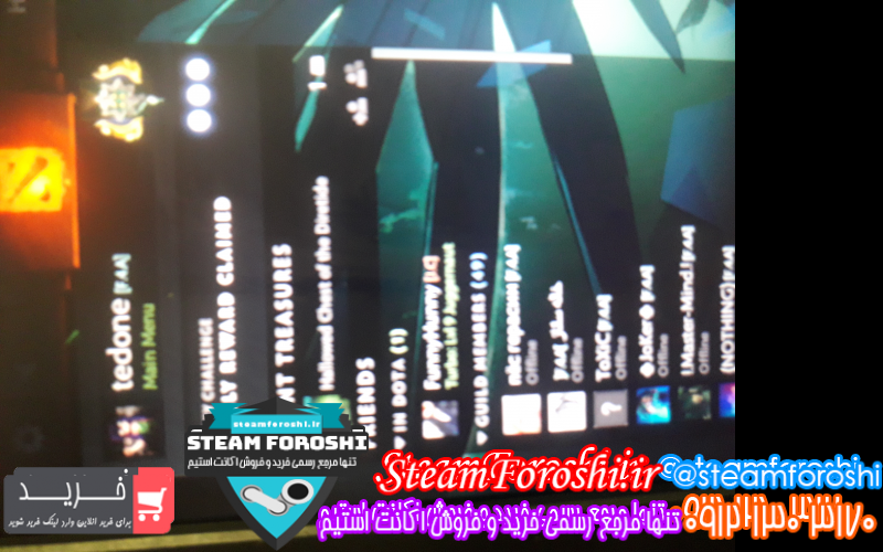 فروش اکانت دوتا ۲ کد ۹۰۴۳