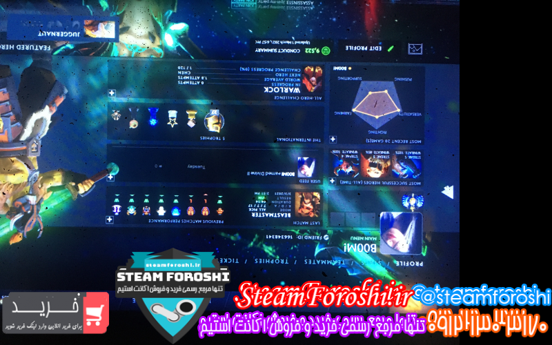 فروش اکانت دوتا ۲ کد ۸۱۳۸