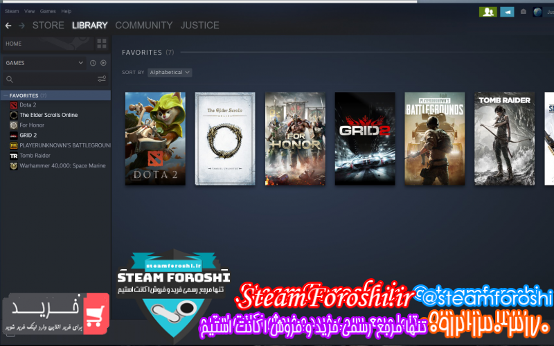 فروش اکانت استیم کد ۸۱۴۵