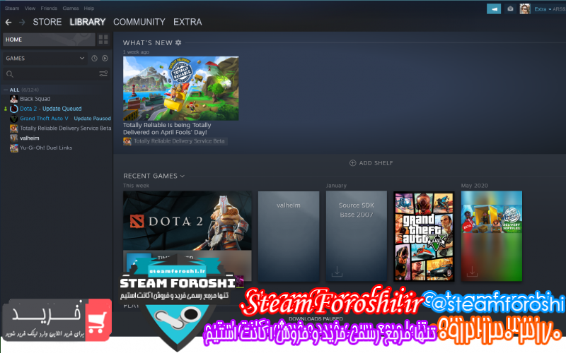 فروش اکانت استیم کد ۸۱۴۹