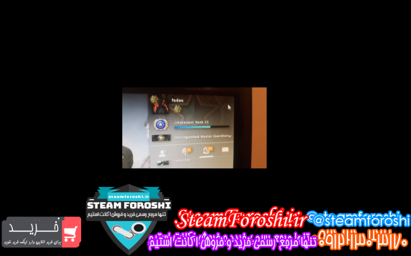 فروش اکانت cs go کد ۸۱۷۳