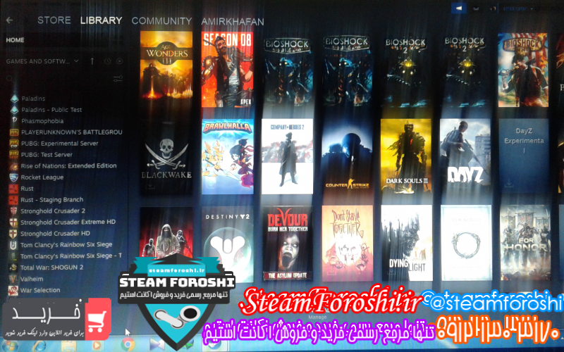 فروش اکانت استیم کد ۹۱۹۸