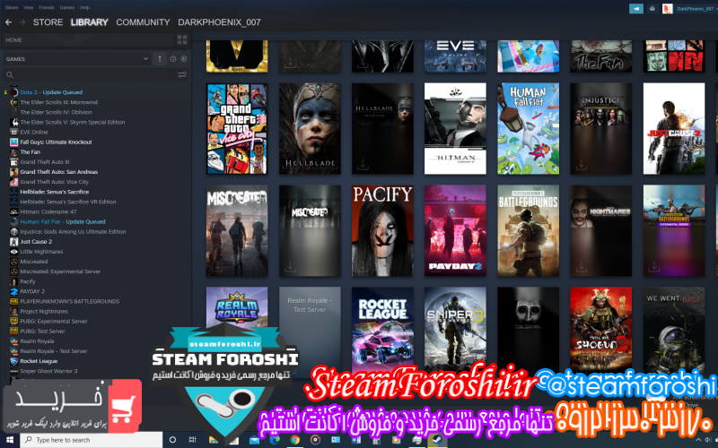 فروش اکانت استیم کد ۹۰۹۱