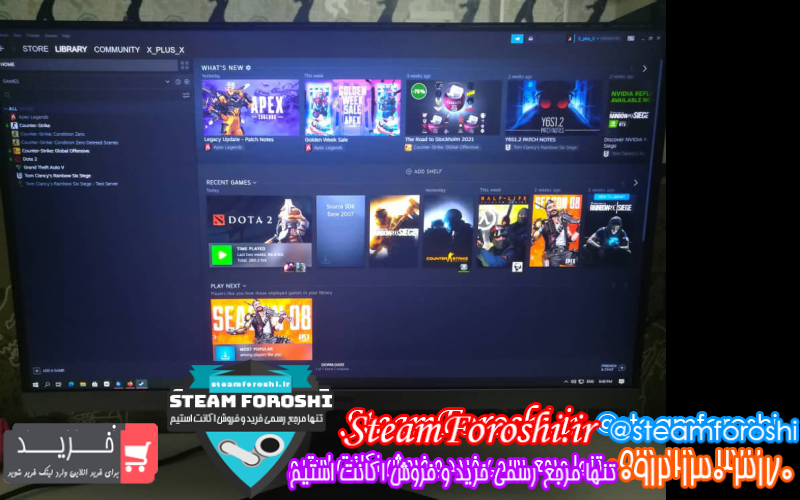 فروش اکانت استیم کد ۹۲۳۰