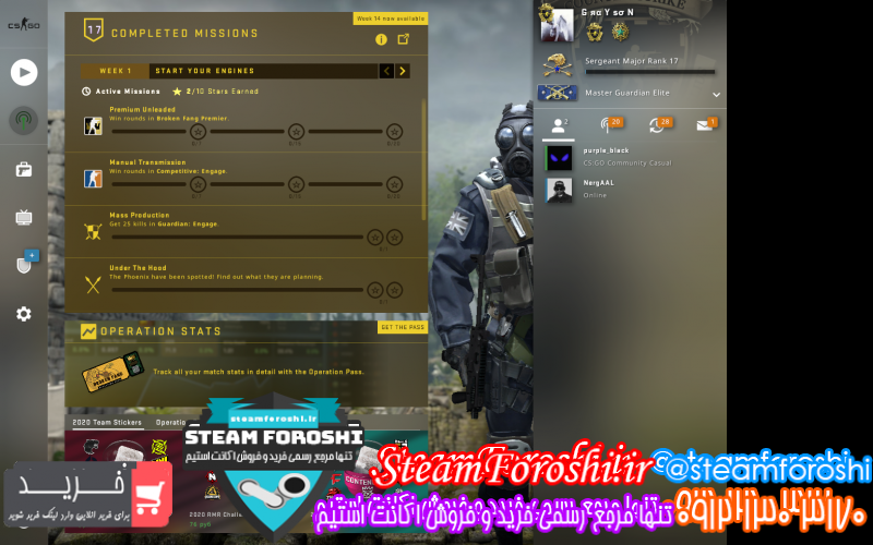 فروش اکانت استیم کد ۹۳۴۲