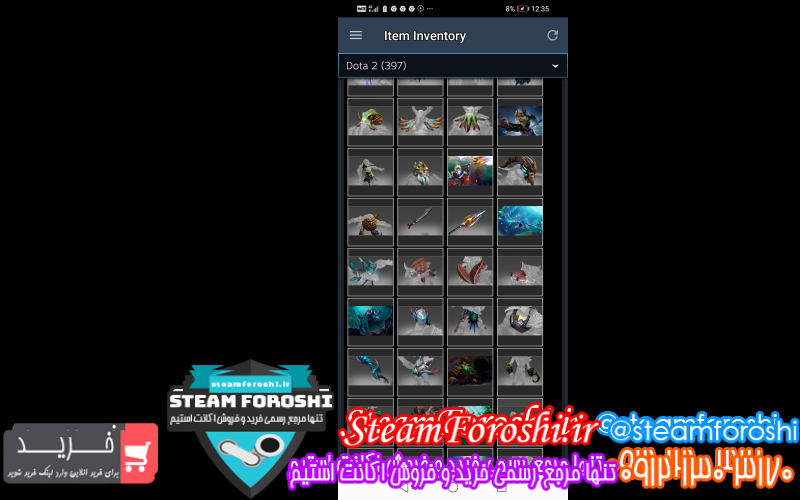 فروش اکانت استیم کد ۹۳۶۶