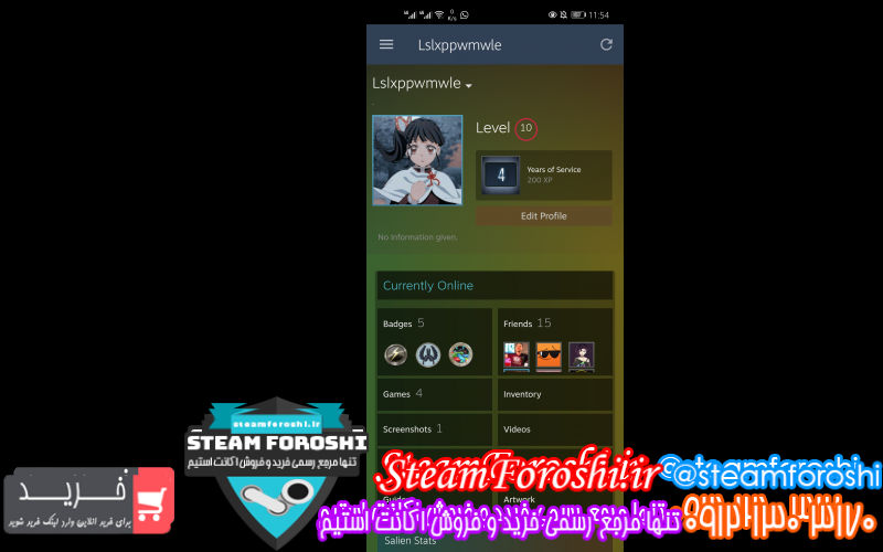 فروش اکانت استیم کد ۹۳۸۰